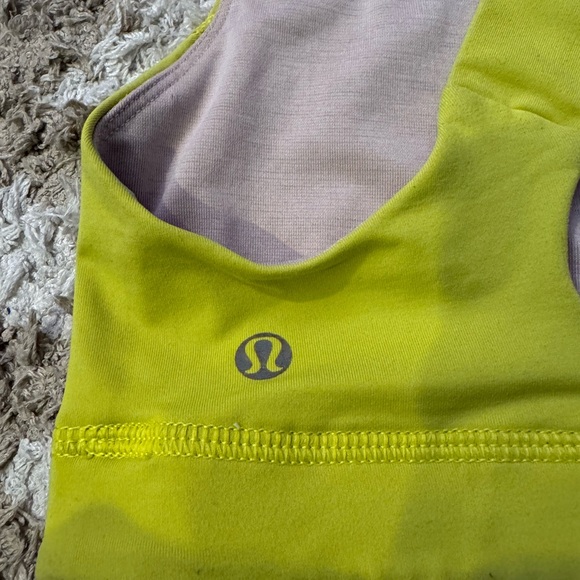 🛎️ Clearance Size 4 Lululemon All Sport Bra (Yellow Color) - Picture 4 of 4